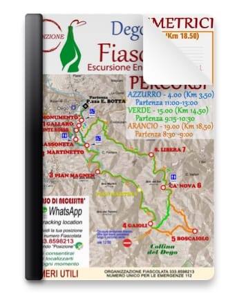 7a FIASCOLATA CARTINA 2018