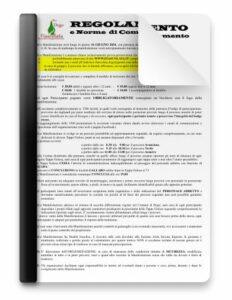 Fiascolata Dego Regolamento 2024